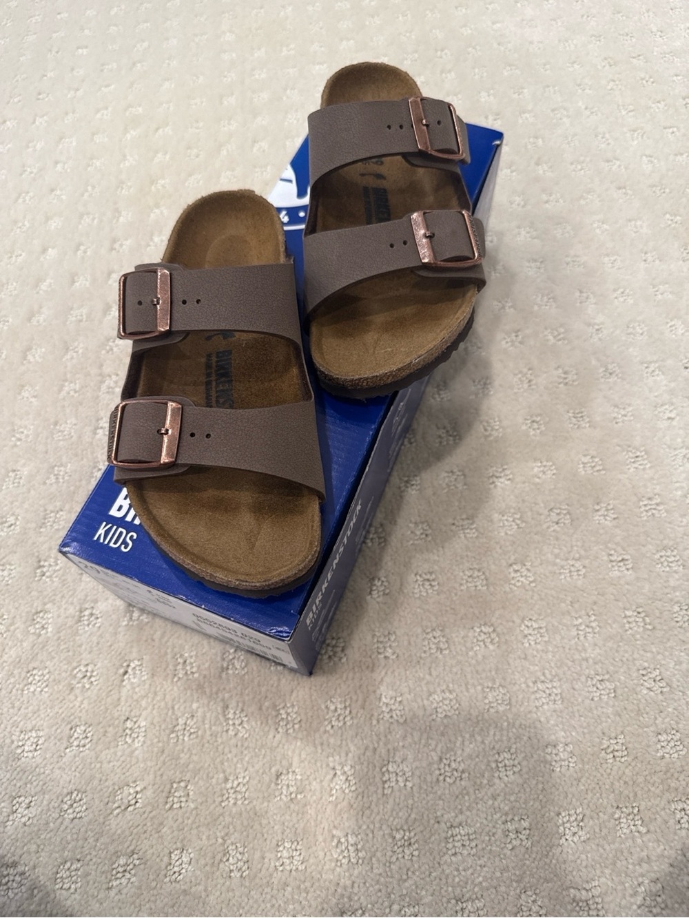 Birkenstock Arizona Kids BS Mocha Brown Sandals Size 29 US 11 Narrow